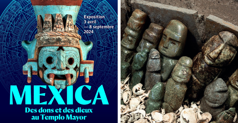 Exposition "Mexica. Des dons et des dieux au Templo Mayor" au musée du quai Branly-Jacques Chirac à Paris